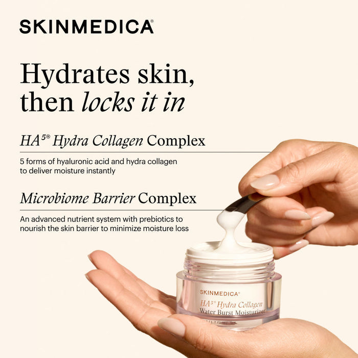 Information related to SkinMedica HA5 Hydra Collagen Water Burst Moisturizer with Vegan Collagen