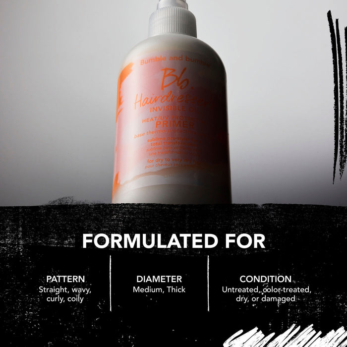 Lifestyle image of Bumble and Bumble Hairdresser's Invisible Oil Heat/UV Protective Primer for Dry, Frizzy Hair