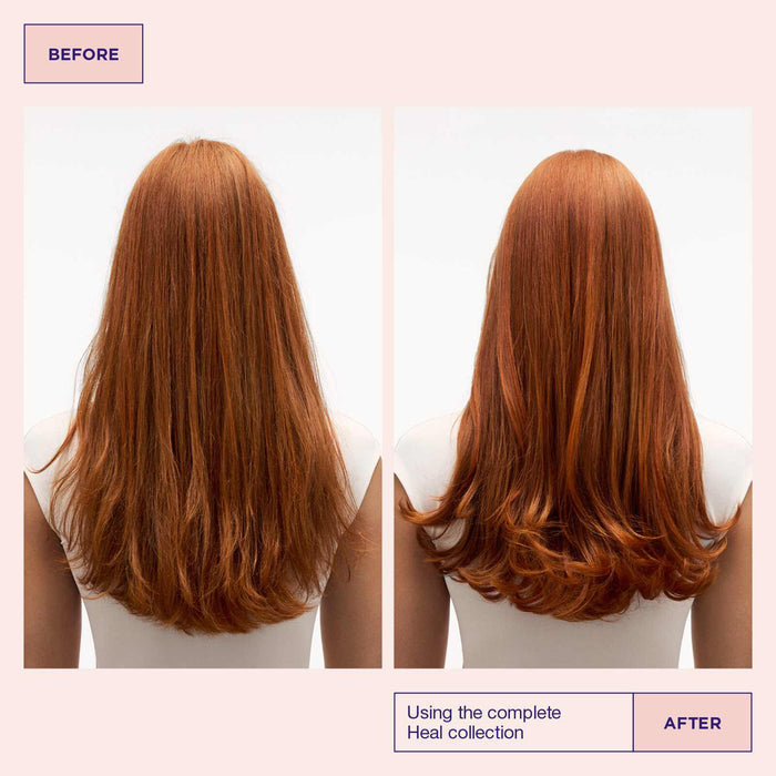 Before and after results of using Maria Nila Head & Hair Heal Beauty Bag Mother's Day Gift Set (Limited Edition)