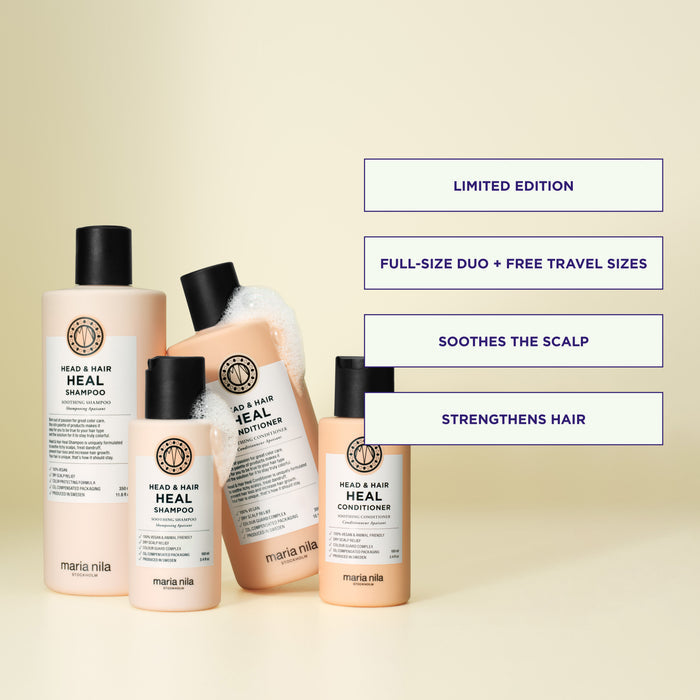 Information related to Maria Nila Head & Hair Heal Beauty Bag Mother's Day Gift Set (Limited Edition)