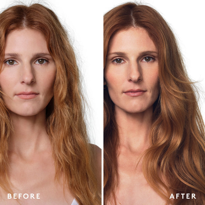 Before and after results of using Virtue Healing Gloss