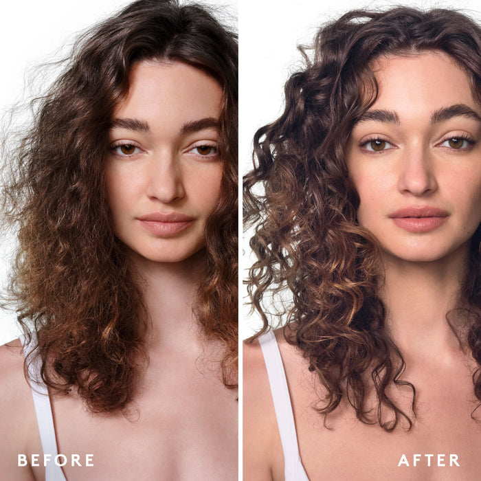 Before and after results of using Virtue Healing Gloss