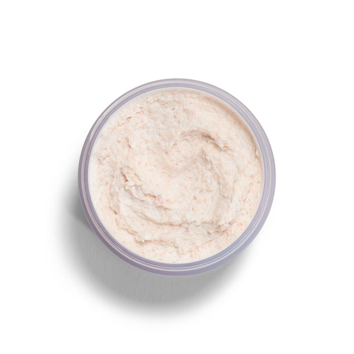 Image of an open Goop Beauty Himalayan Salt Scrub Shampoo
