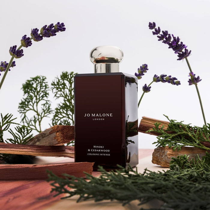 Lifestyle image of Jo Malone London Hinoki & Cedarwood Cologne Intense variant: 1.7 fl oz