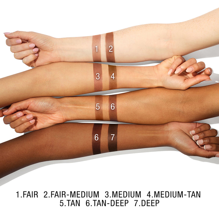 An arm swatch of Charlotte Tilbury  Hollywood Contour Wand variant: Tan-Deep