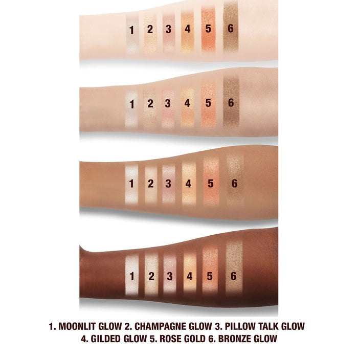 An arm swatch of Charlotte Tilbury Pillow Talk Glow variant: Pillow Talk Glow