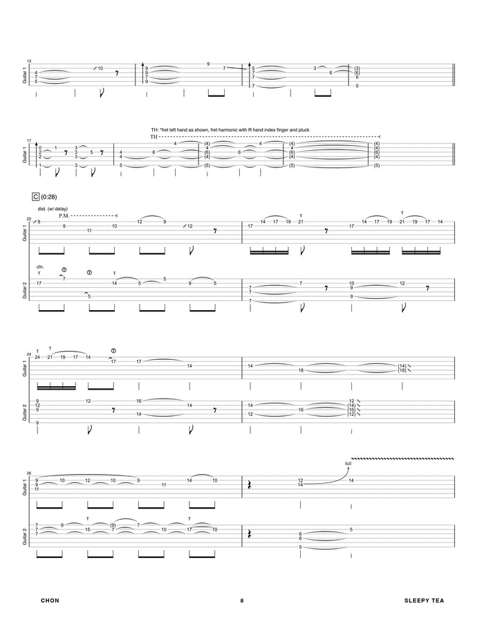 Printed Guitar Book, Digital Guitar Book