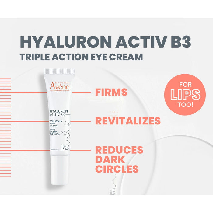 Lifestyle image of Avène Hyaluron Activ B3 Eyes Triple Action Eye Cream