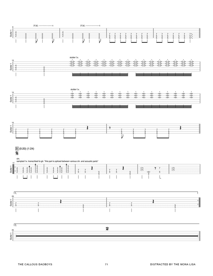 Printed Guitar Book, Digital Guitar Book