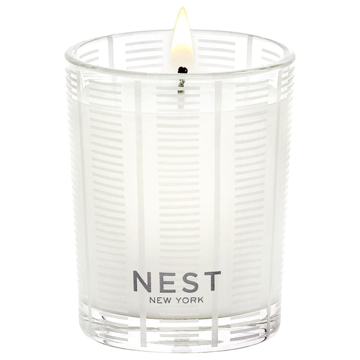 Image of an open Nest Indian Jasmine Candle variant: 2 oz (Votive)