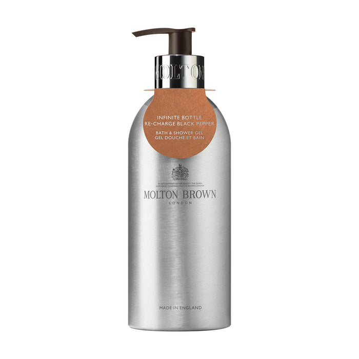 Molton Brown Infinite Bottle Re-Charge Black Pepper Bath and Shower Gel main image