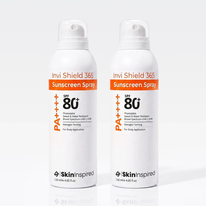Skininspired Body Sunscreen Spray 120ml Pack of 2