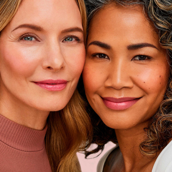 Model image of Jane Iredale Just Kissed Lip and Cheek Stain variant: Forever You