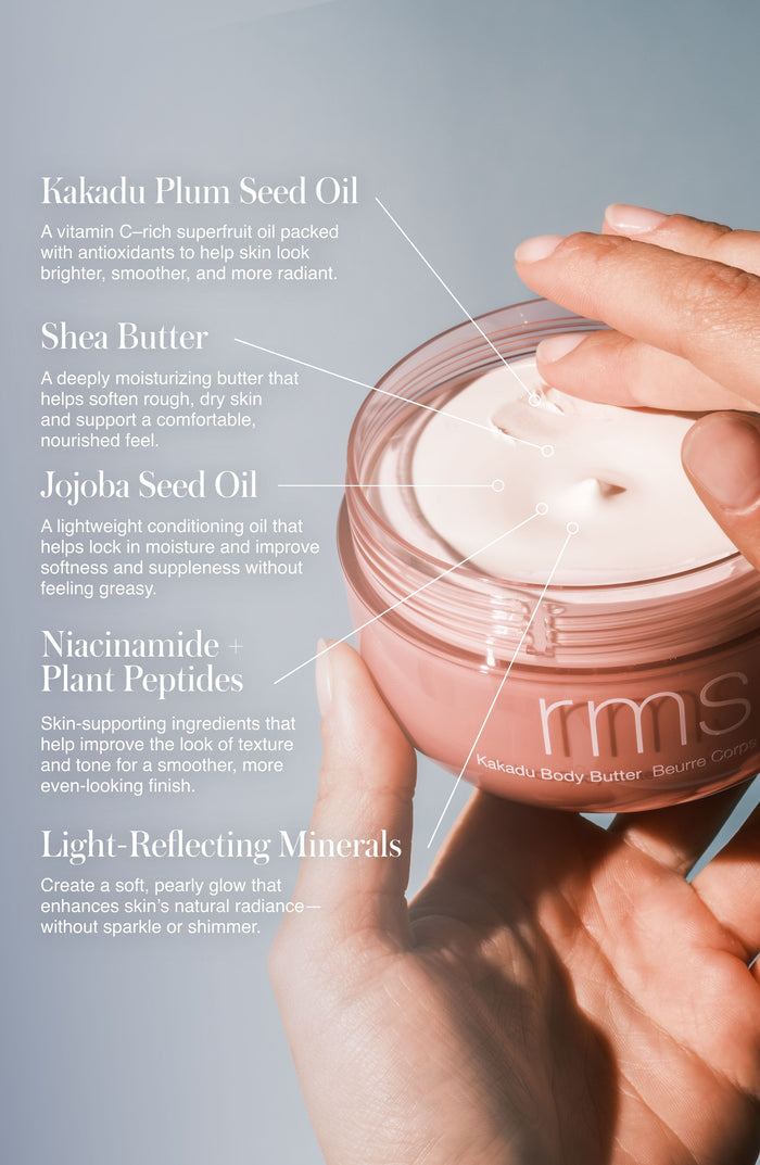 Lifestyle image of RMS Beauty Kakadu Body Butter