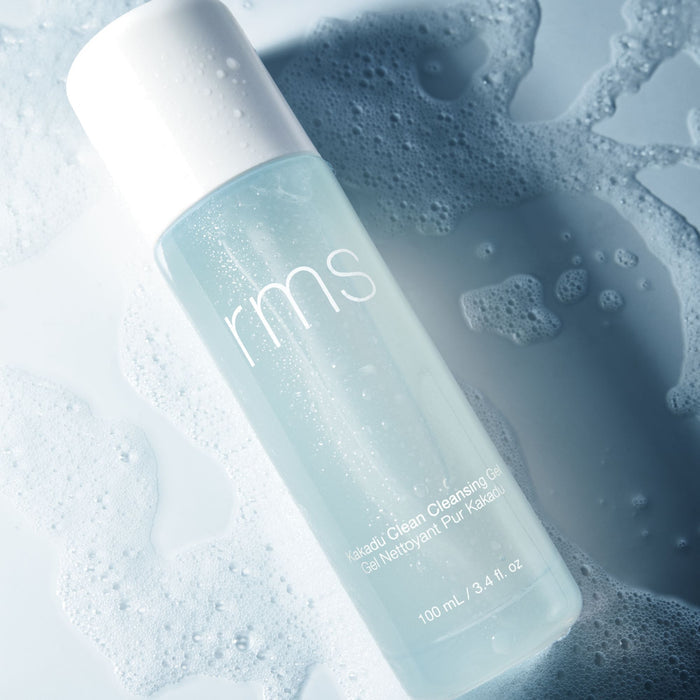 Lifestyle image of RMS Beauty Kakadu Clean Cleansing Gel