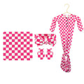 Kate Newborn Headband Bundle + Knotted Gown
