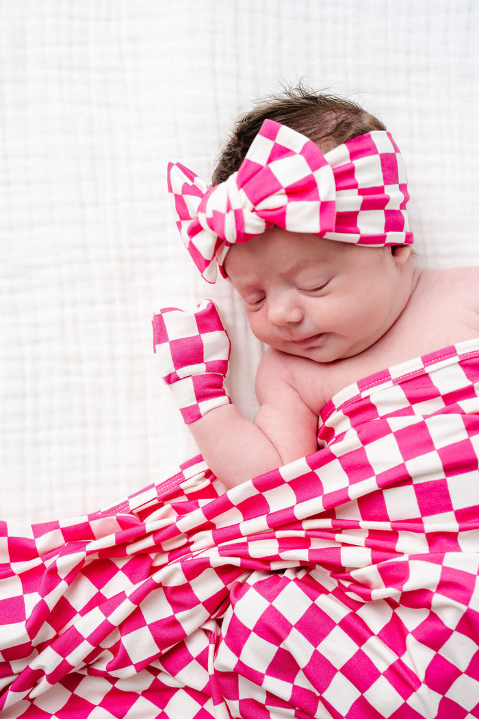 Kate Newborn Headband Bundle + Knotted Gown