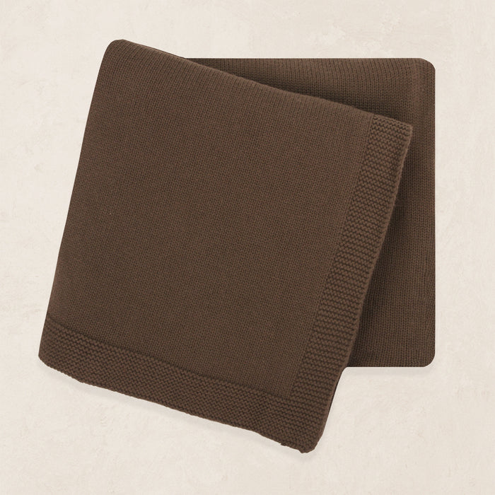 Knit Blanket - Cocoa