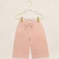 Knit Chunky Wide Leg Pant - Petal Speckle