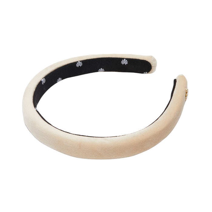 Lele Sadoughi Latte Velvet Gigi Headband main image