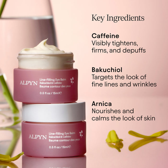 Lifestyle image of Alpyn Beauty Line-Filling Eye Cream with Bakuchiol and Caffeine