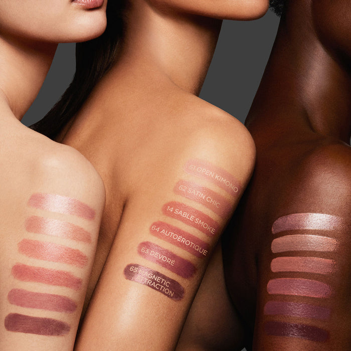 Model image of Tom Ford Lip Color Lipstick variant: 14 SABLE SMOKE
