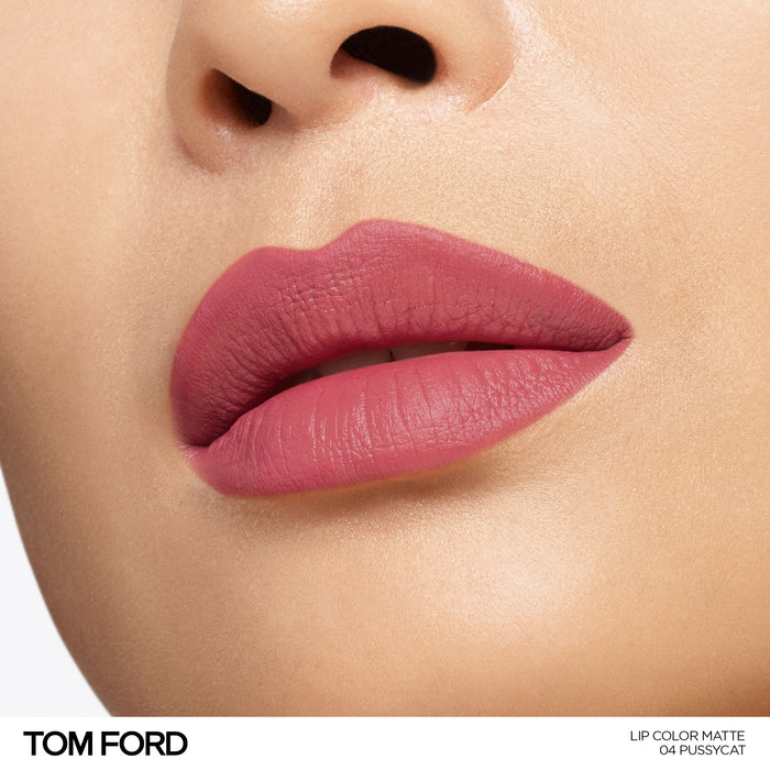 Model image of Tom Ford Lip Color Matte Lipstick variant: Pussycat