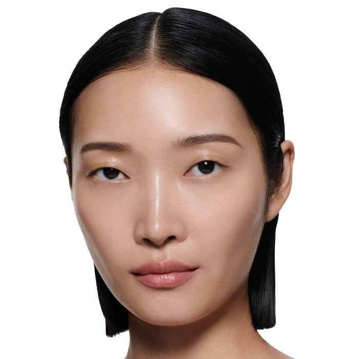 A shade comparison of   variant: 01 - a pale pink for fair to light lip tones