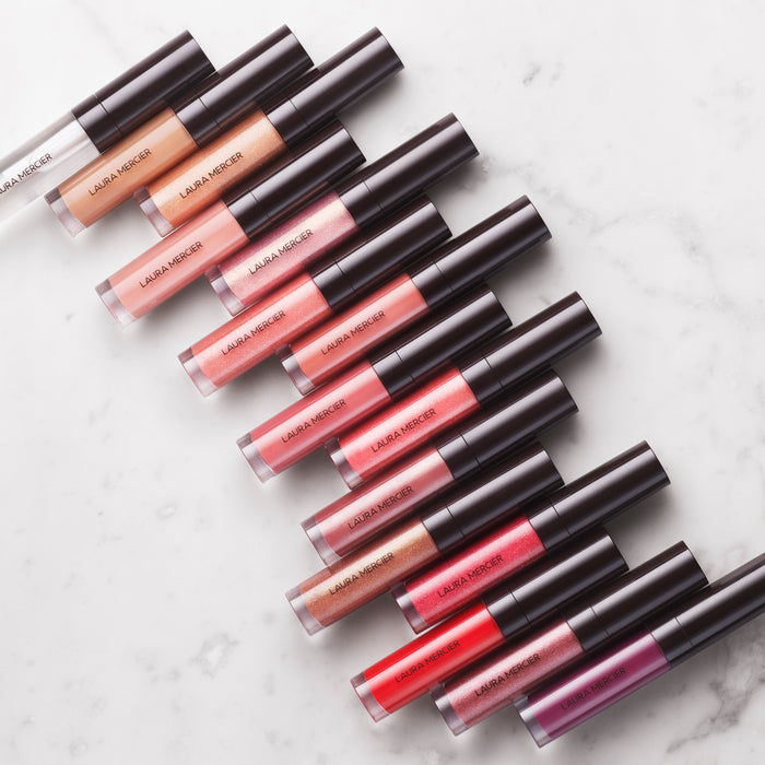 Lifestyle image of Laura Mercier Lip Glacé Lip Gloss variant: Rose