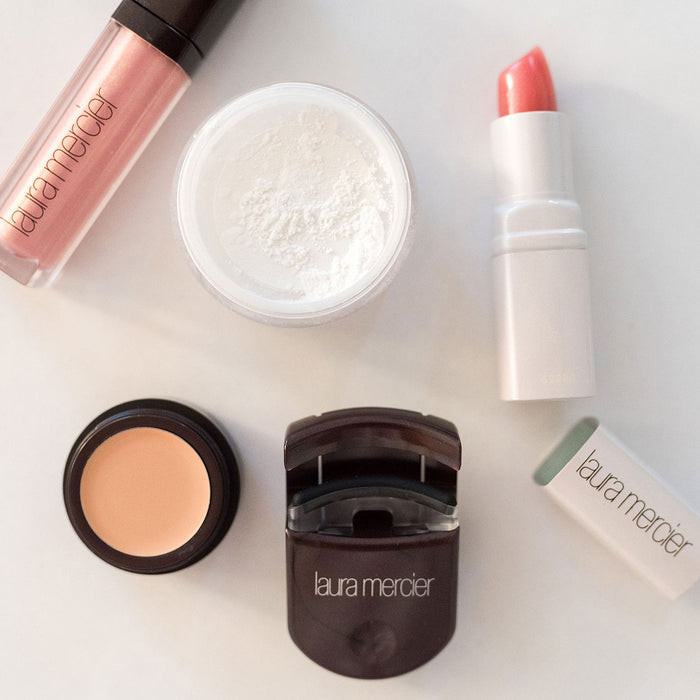 Lifestyle image of Laura Mercier Lip Glace variant: Bare Beige