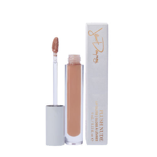 Image of an open Jillian Dempsey Lip Gloss variant: Plush Nude