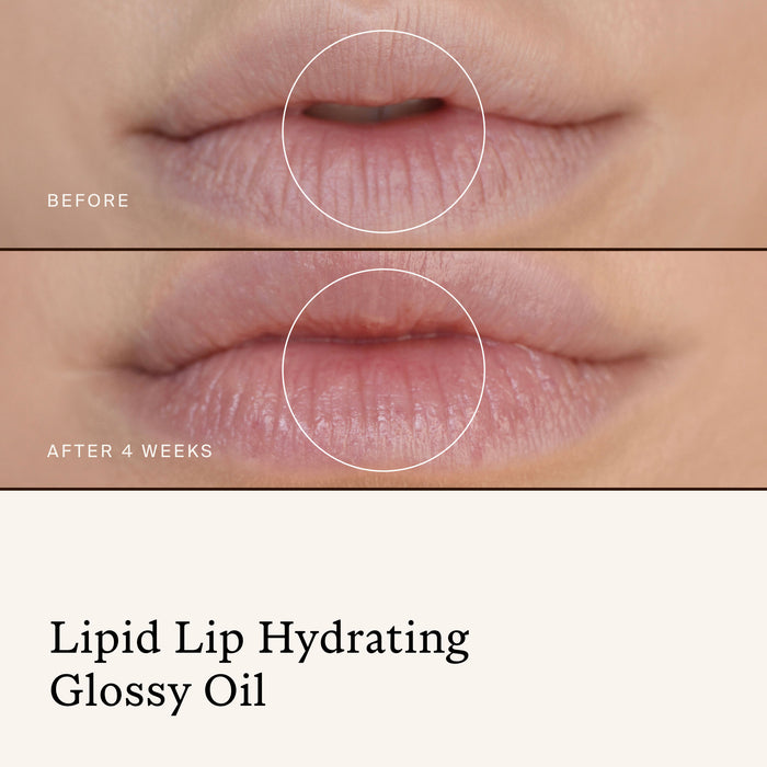 Lifestyle image of True Botanicals Lipid Lip Hydrating Glossy Oil