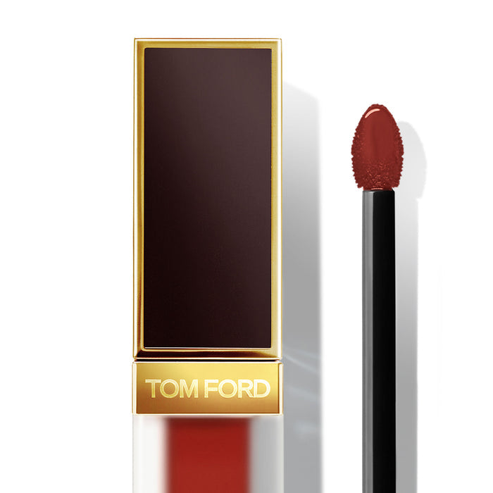 Image of an open Tom Ford Liquid Lip Luxe Matte variant: Devoted