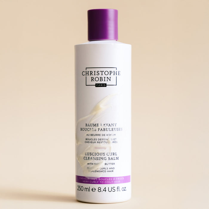 Swatch image of Christophe Robin Luscious Curl Cleansing Balm with Kokum Butter