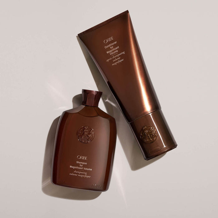 Lifestyle image of Oribe Magnificent Volume Shampoo for Fine Hair