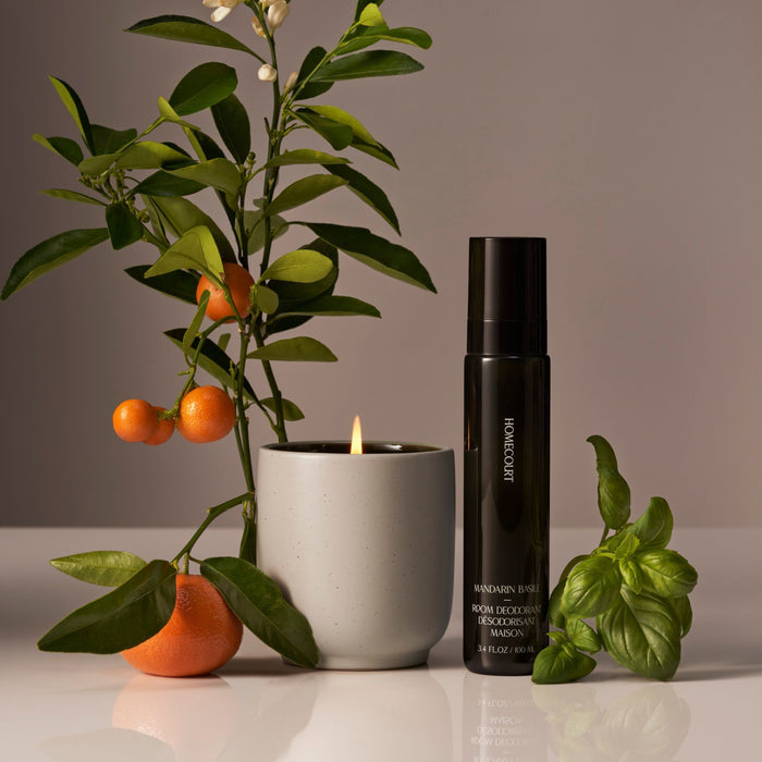 Lifestyle image of Homecourt Mandarin Basile Candle