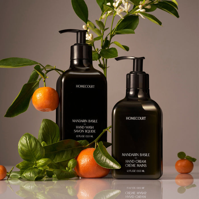 Lifestyle image of Homecourt Mandarin Basile Hand Cream