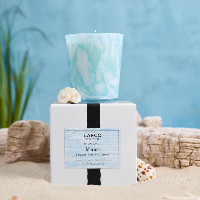 Lifestyle image of Lafco Marine Special Edition Candle (Limited Edition)