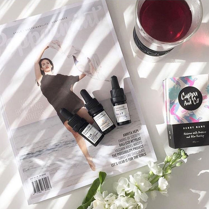 Lifestyle image of Odacité Marula  Neroli Serum Concentrate