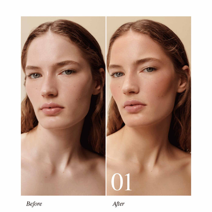 Model image of Victoria Beckham Beauty Matte Bronzer Refill variant: 01