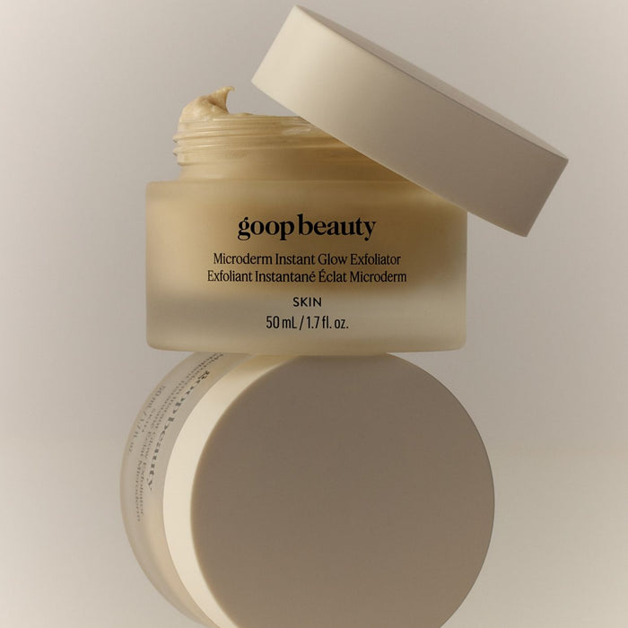Lifestyle image of Goop Microderm Instant Glow Exfoliator variant: 1.7 fl oz
