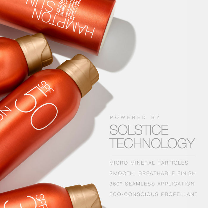 Information related to Hampton Sun Mineral Sunscreen Mist SPF 30