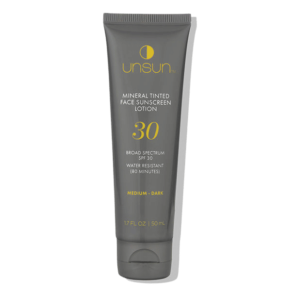 Unsun Mineral Tinted Face Sunscreen Lotion SPF 30 variant: Medium/Deep main image