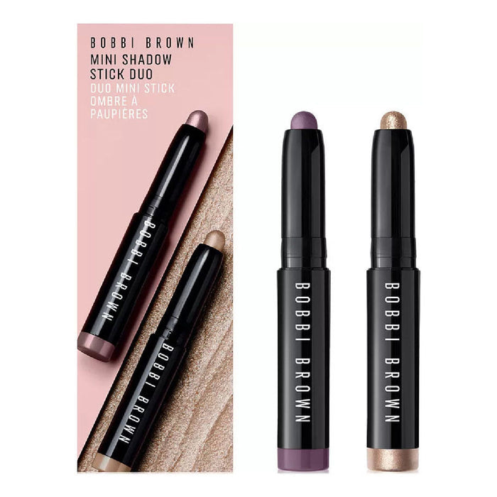 Bobbi Brown Mini Long-Wear Cream Eyeshadow Stick Duo (Limited Edition) variant: Dusty Mauve/Mica main image