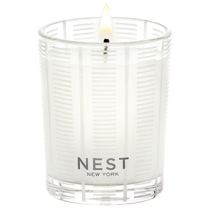 Image of an open Nest Moroccan Amber Candle variant: 2 oz (Votive)