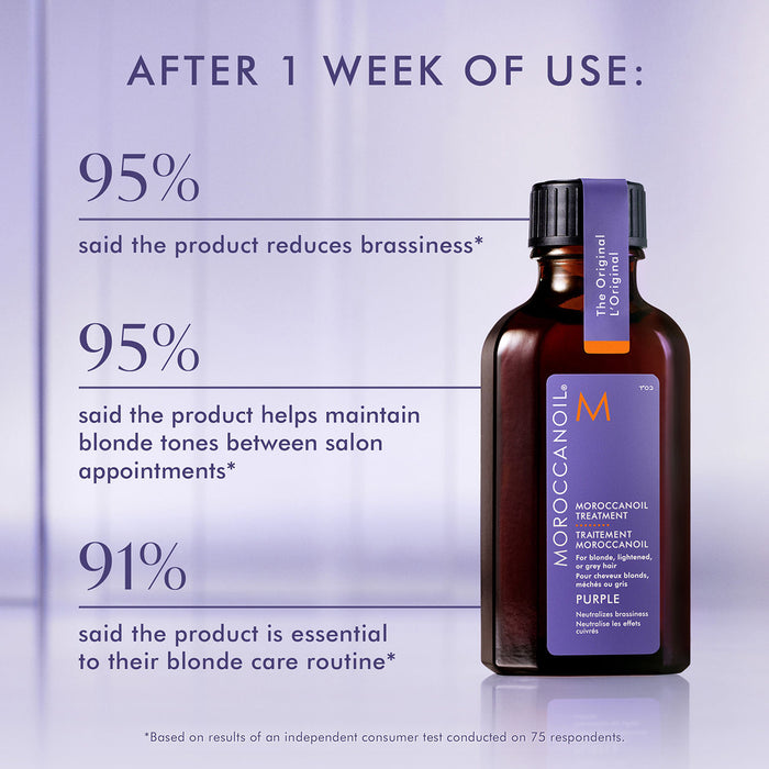 Lifestyle image of Moroccanoil Moroccanoil Treatment Purple