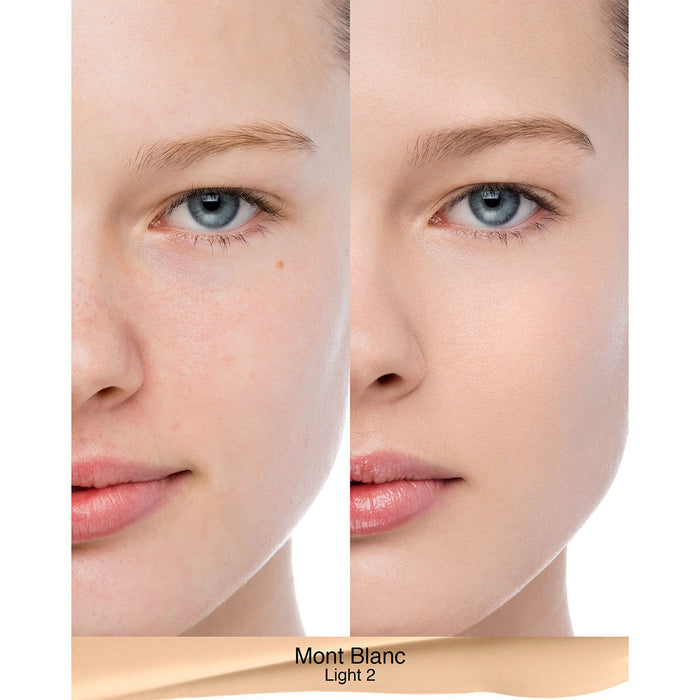 Before and after results of using   variant: Mont Blanc