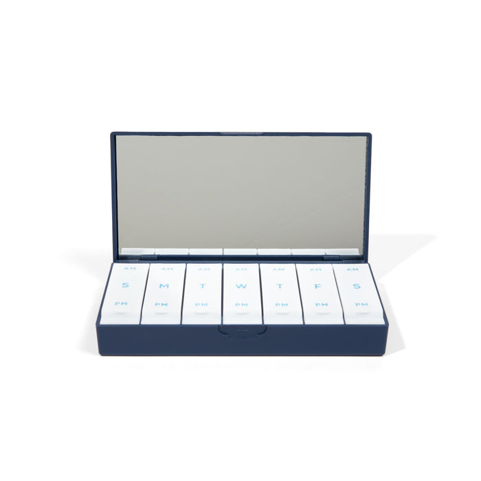 Image of an open Port and Polish Navy AM/PM Pill Box
