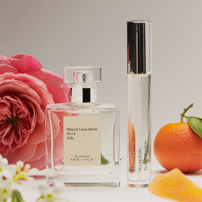 Lifestyle image of Maison Louis Marie No.14 Icila Eau de Parfum variant: 0.34 fl oz
