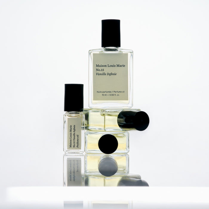 Lifestyle image of Maison Louis Marie No.15 Vanille Infinie Perfume Oil